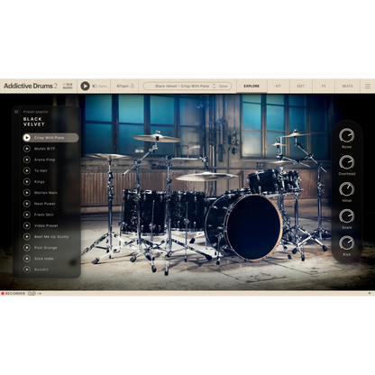 Addictive Drums 2: Heavy Rock Collection