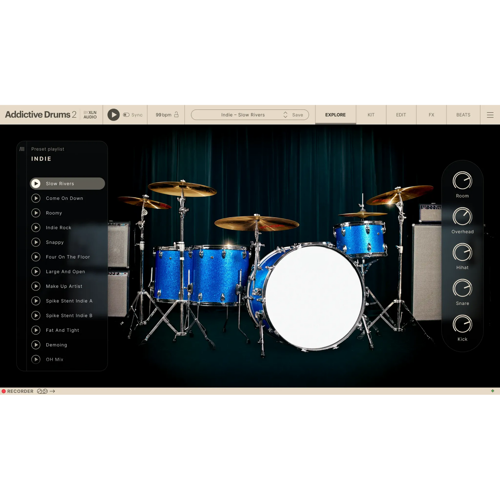 Addictive Drums 2: Indie ADpak