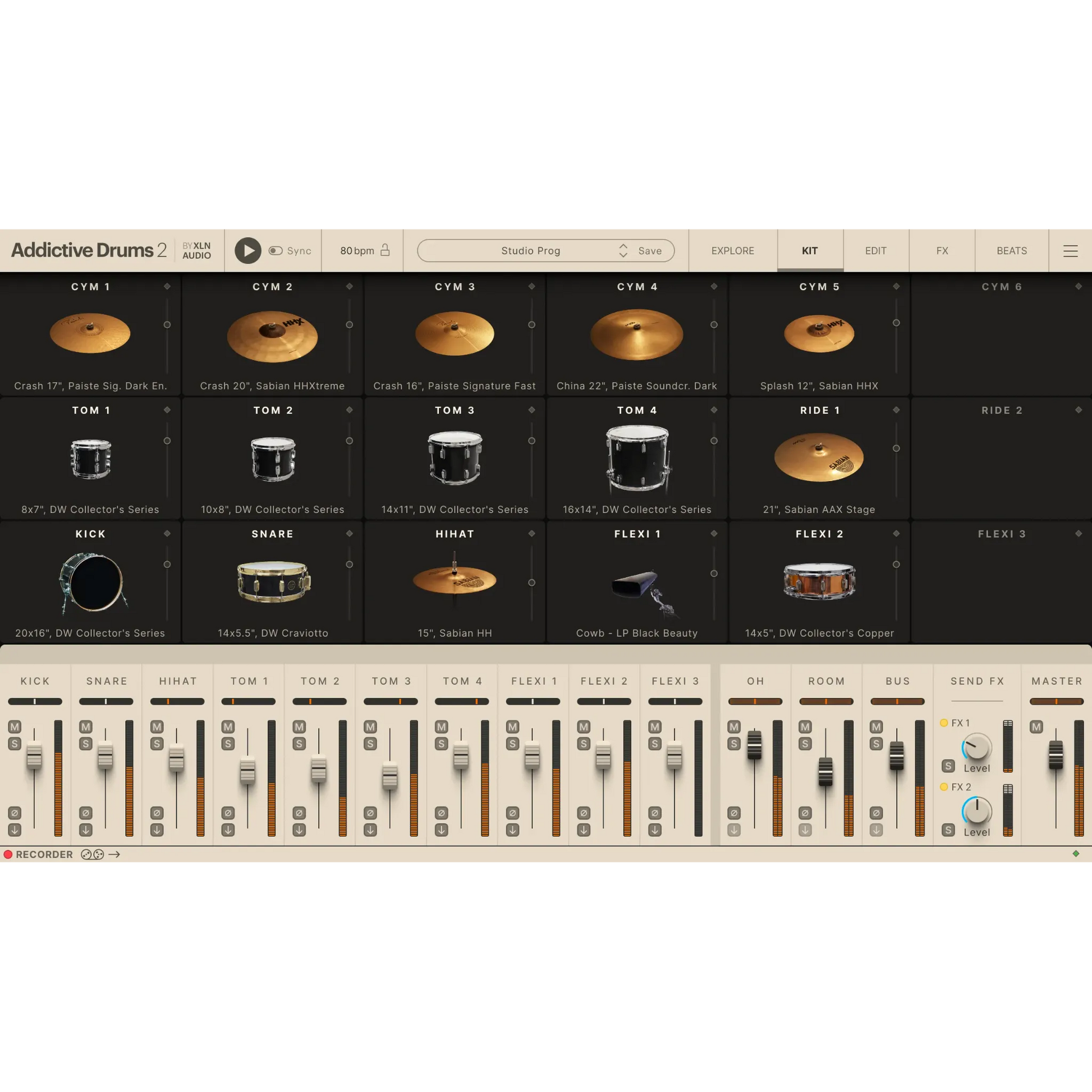 Addictive Drums 2: Metal Collection