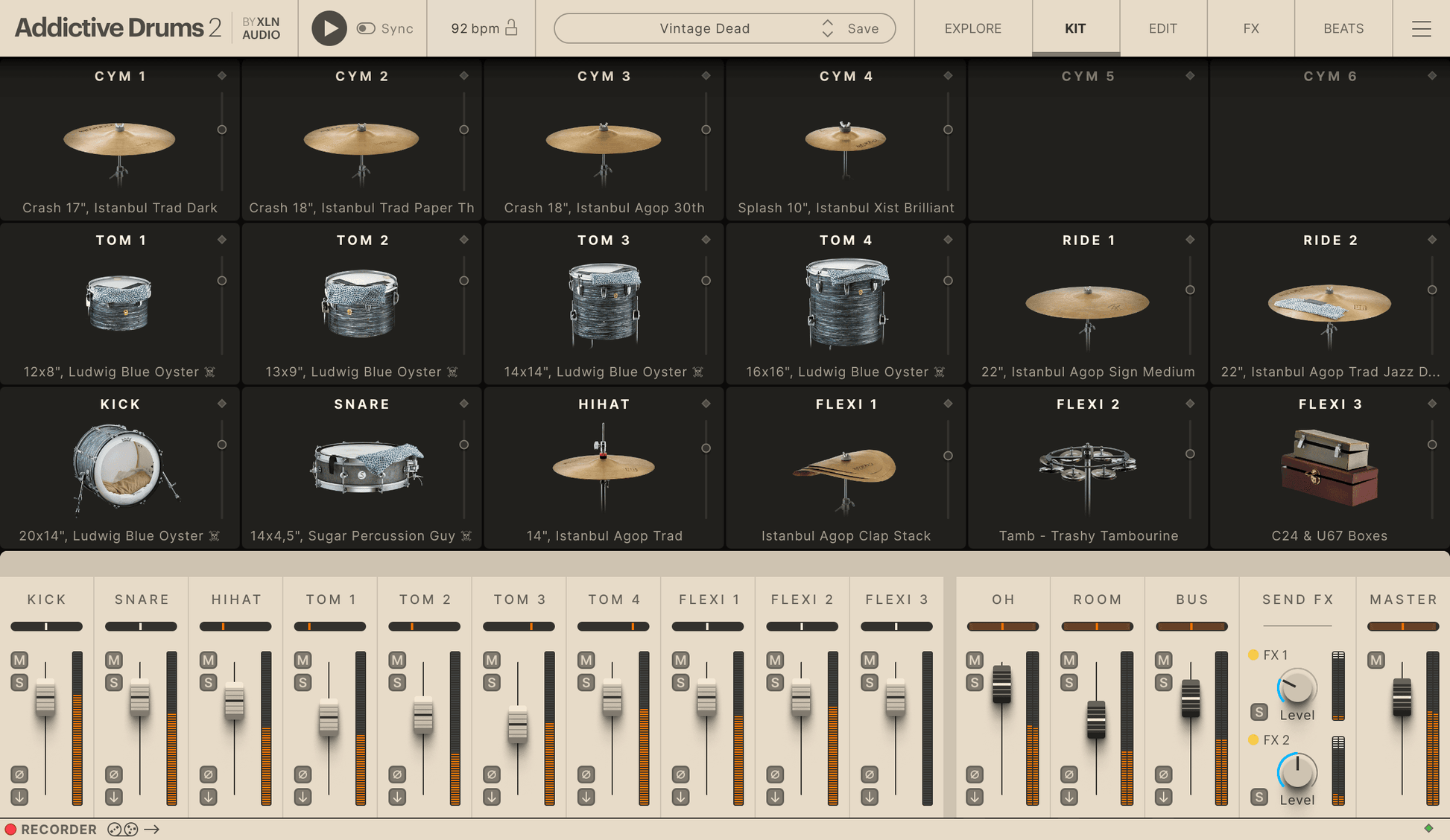 Addictive Drums 2: Vintage Dead