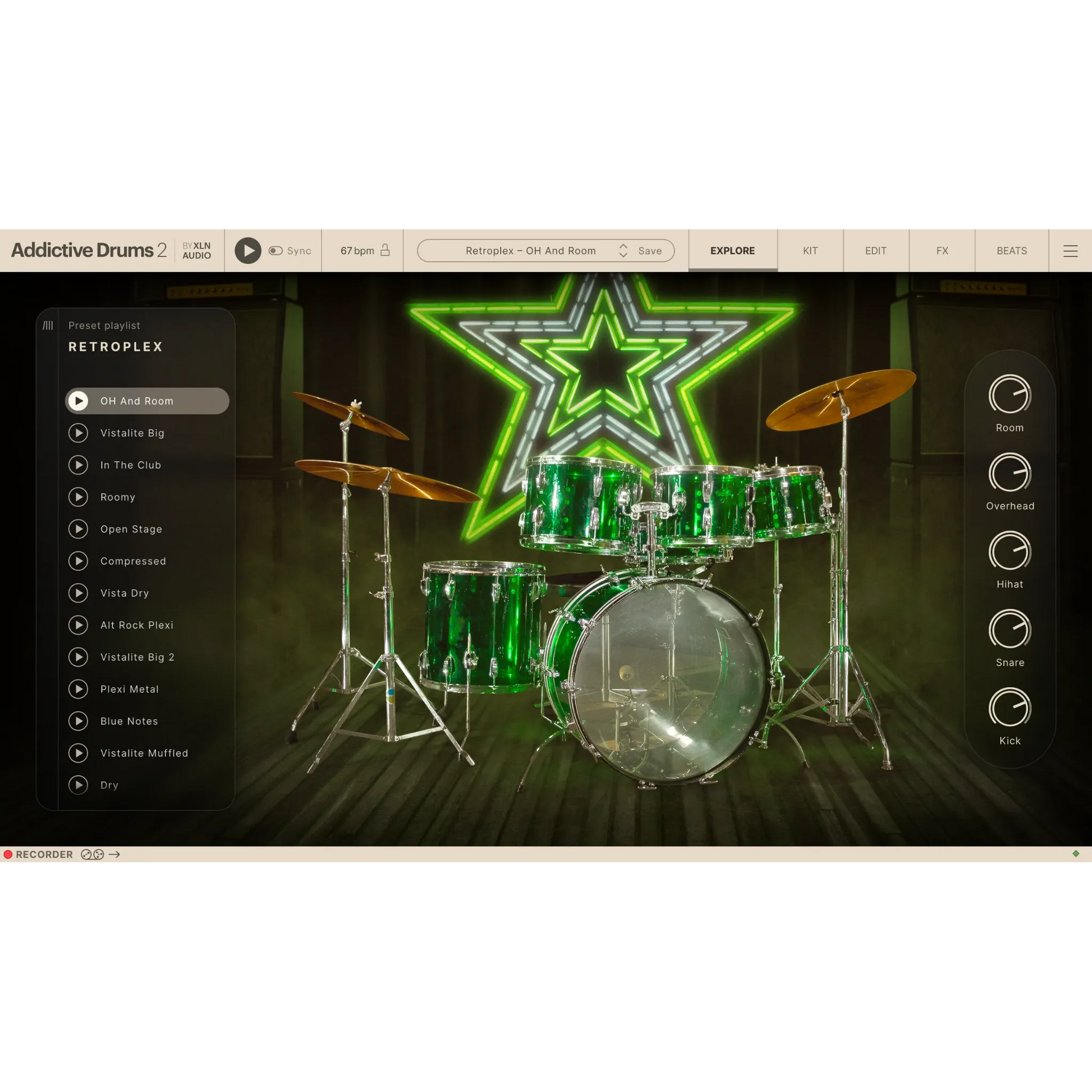 Addictive Drums 2: Retroplex ADpak