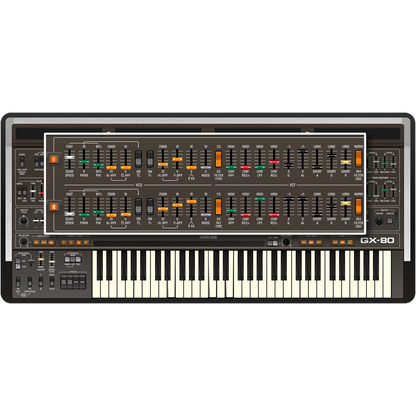 GX-80 Synthesizer settings