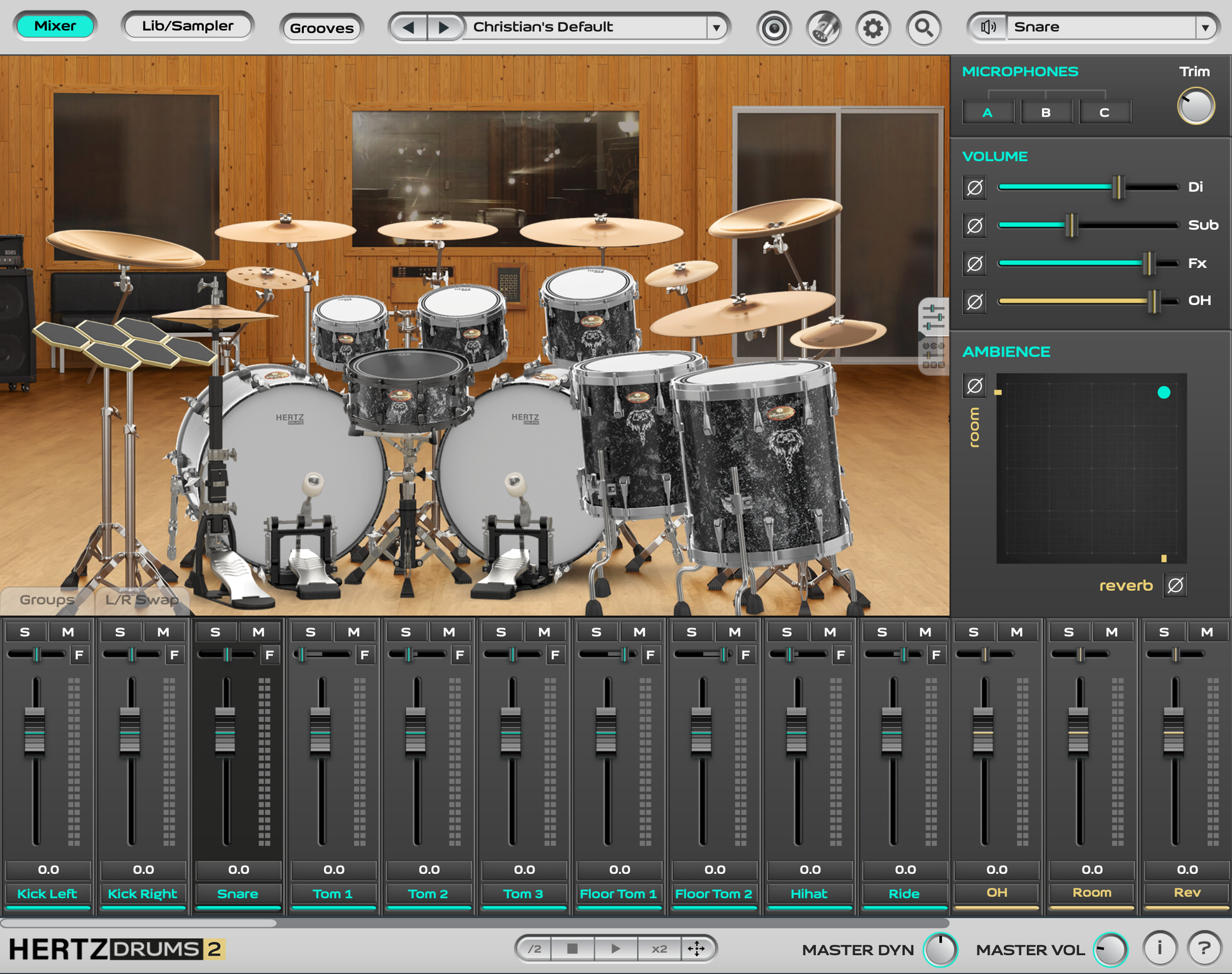 Hertz Donaldson Signature Drum Sound Pack