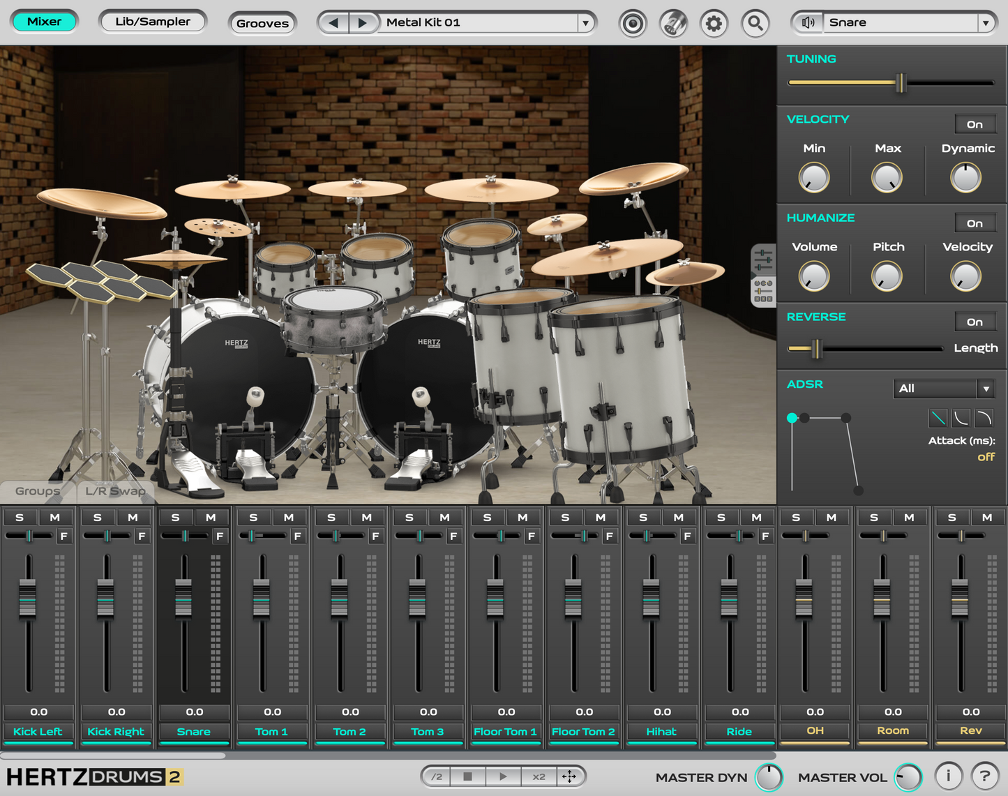 Hertz Metal Unlimited Raw Pack