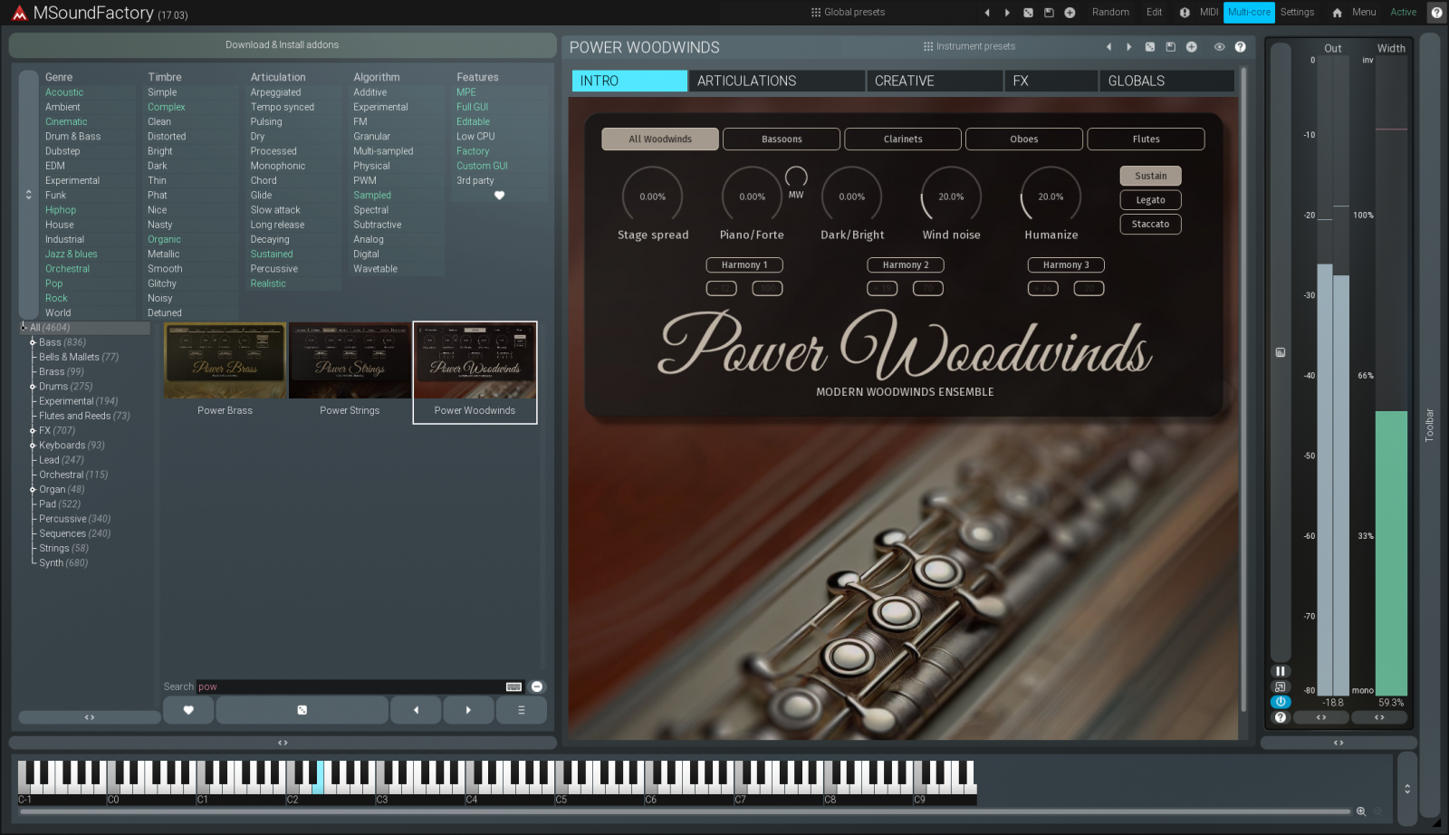 Power Woodwinds