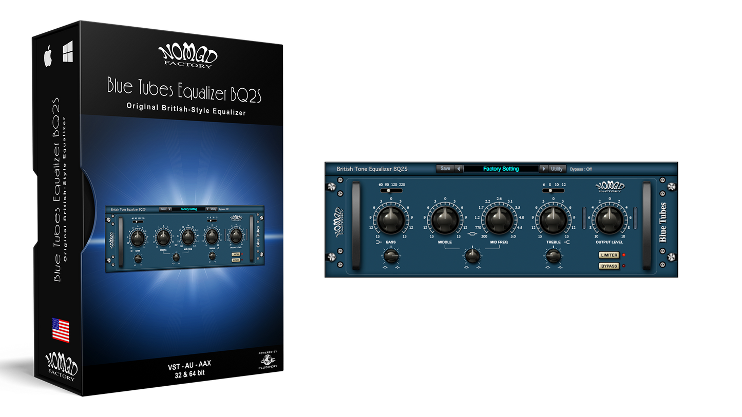 Blue Tubes Equalizer BQ2S