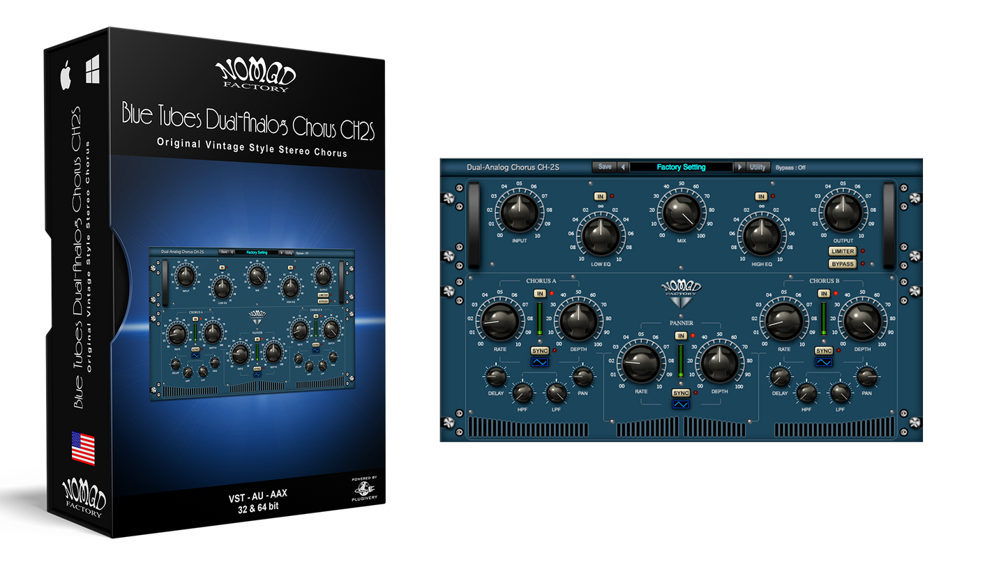 Blue Tubes Analog Chorus CH2S