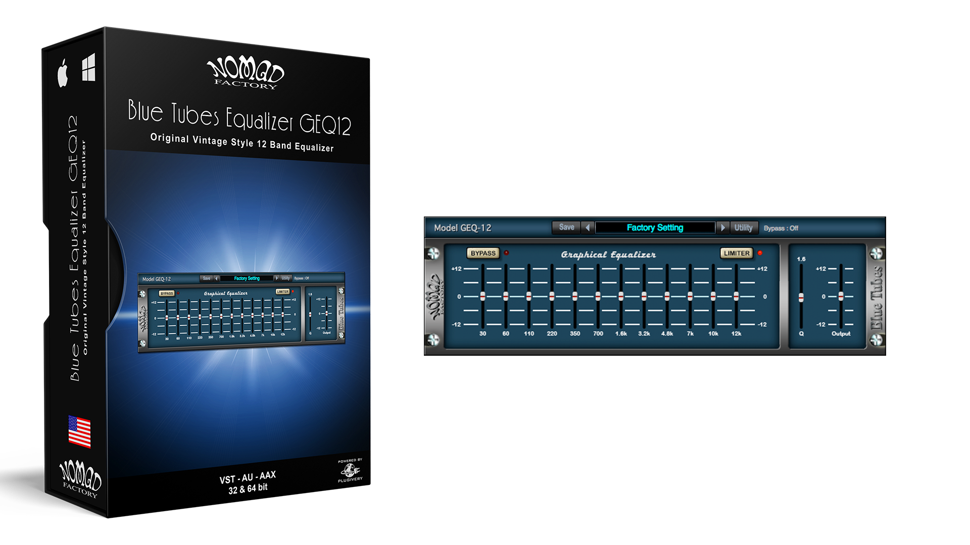 Blue Tubes Equalizer GEQ12