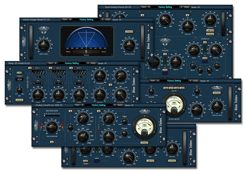 Blue Tubes Effects Pack