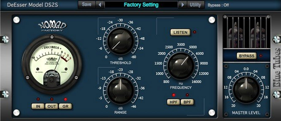 Blue Tubes Deesser DS-2S