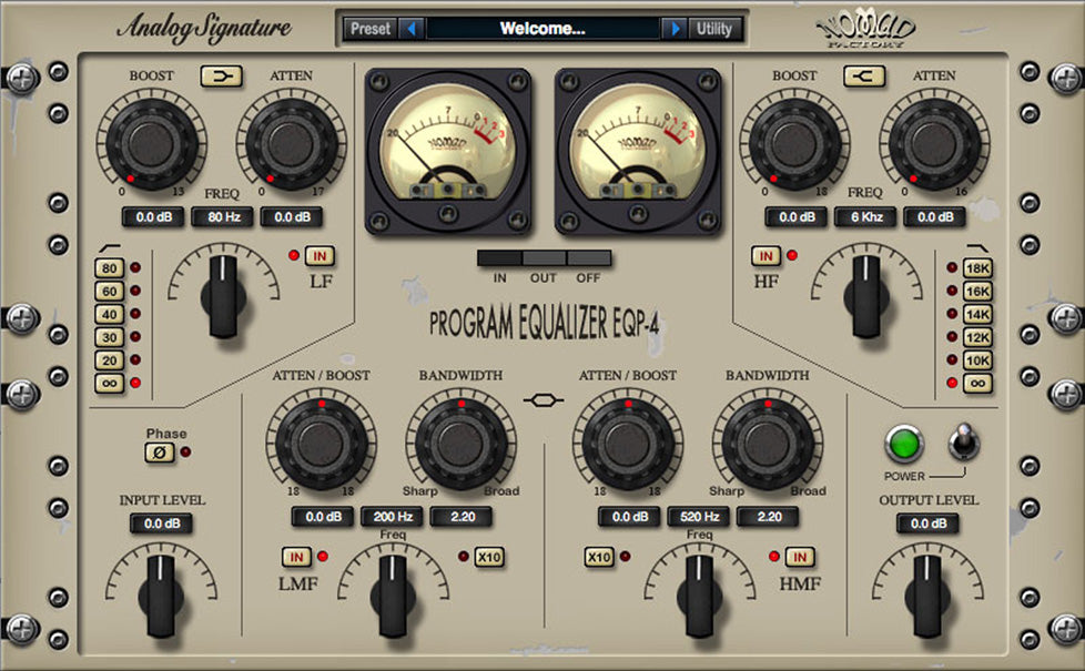 ASP Program Equalizer EQP-4