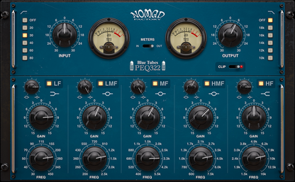 Blue Tubes Equalizer PEQ322