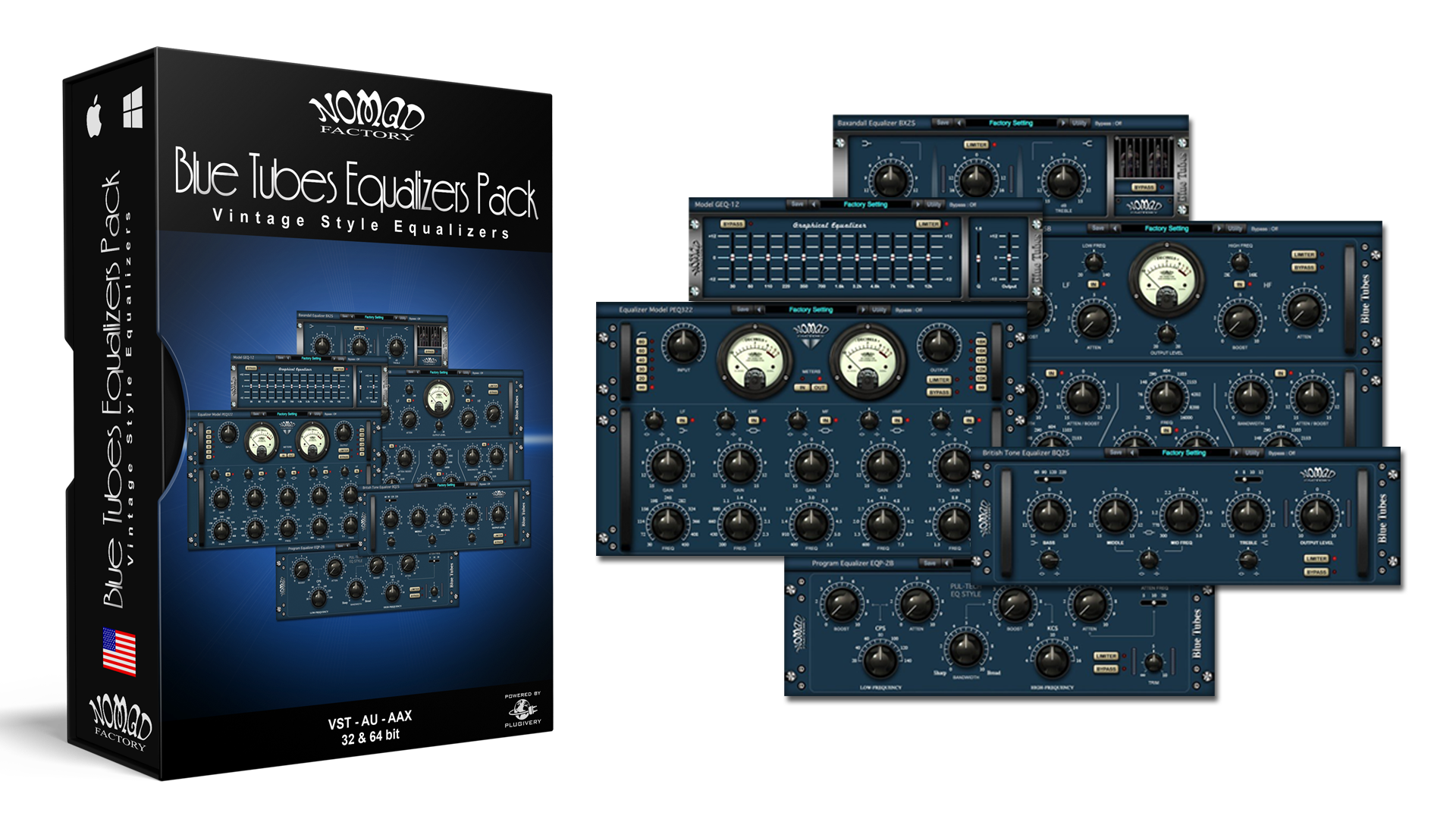 Blue Tubes Equalizers Pack