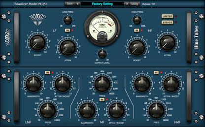 Blue Tubes Equalizer PEQ5B