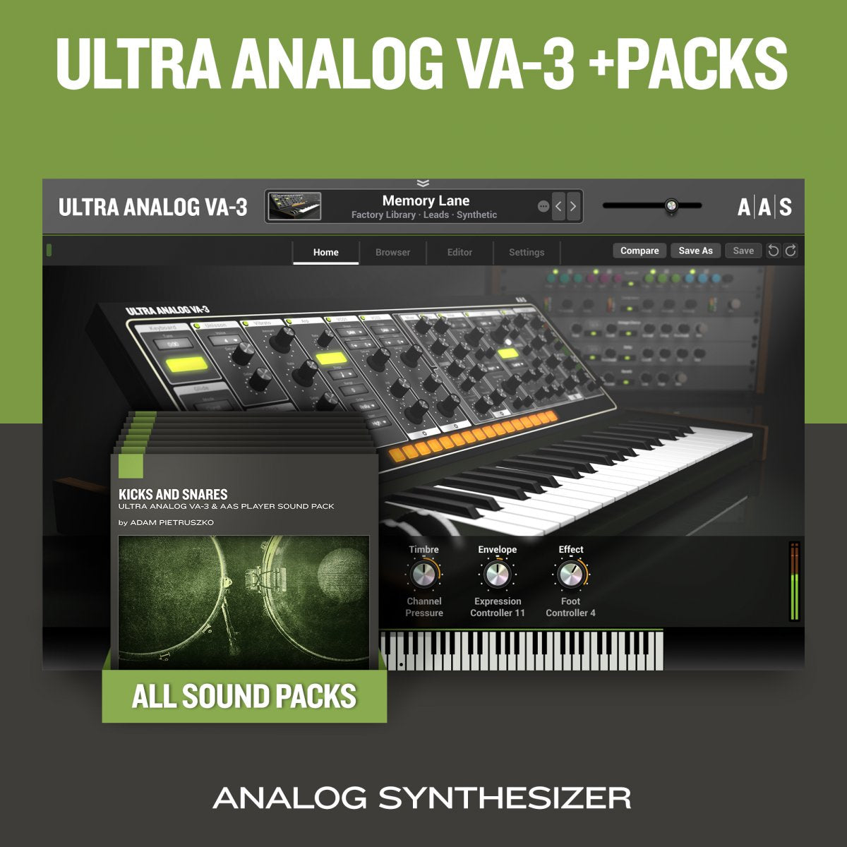 Ultra Analog VA-3 & Packs