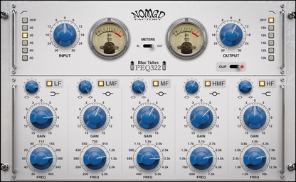 Blue Tubes Equalizer PEQ322