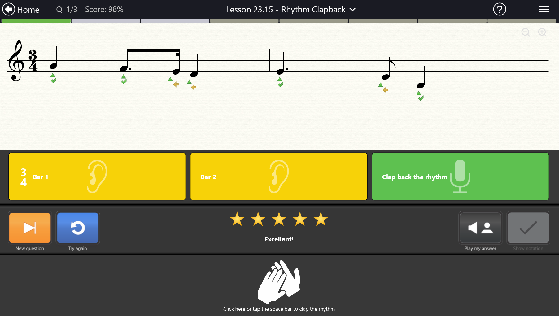EarMaster - Aural Trainer for UK Grades