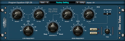Blue Tubes Equalizer PEQ2B
