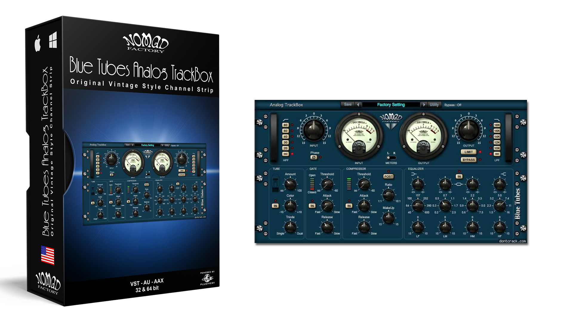 Blue Tubes Analog TrackBox