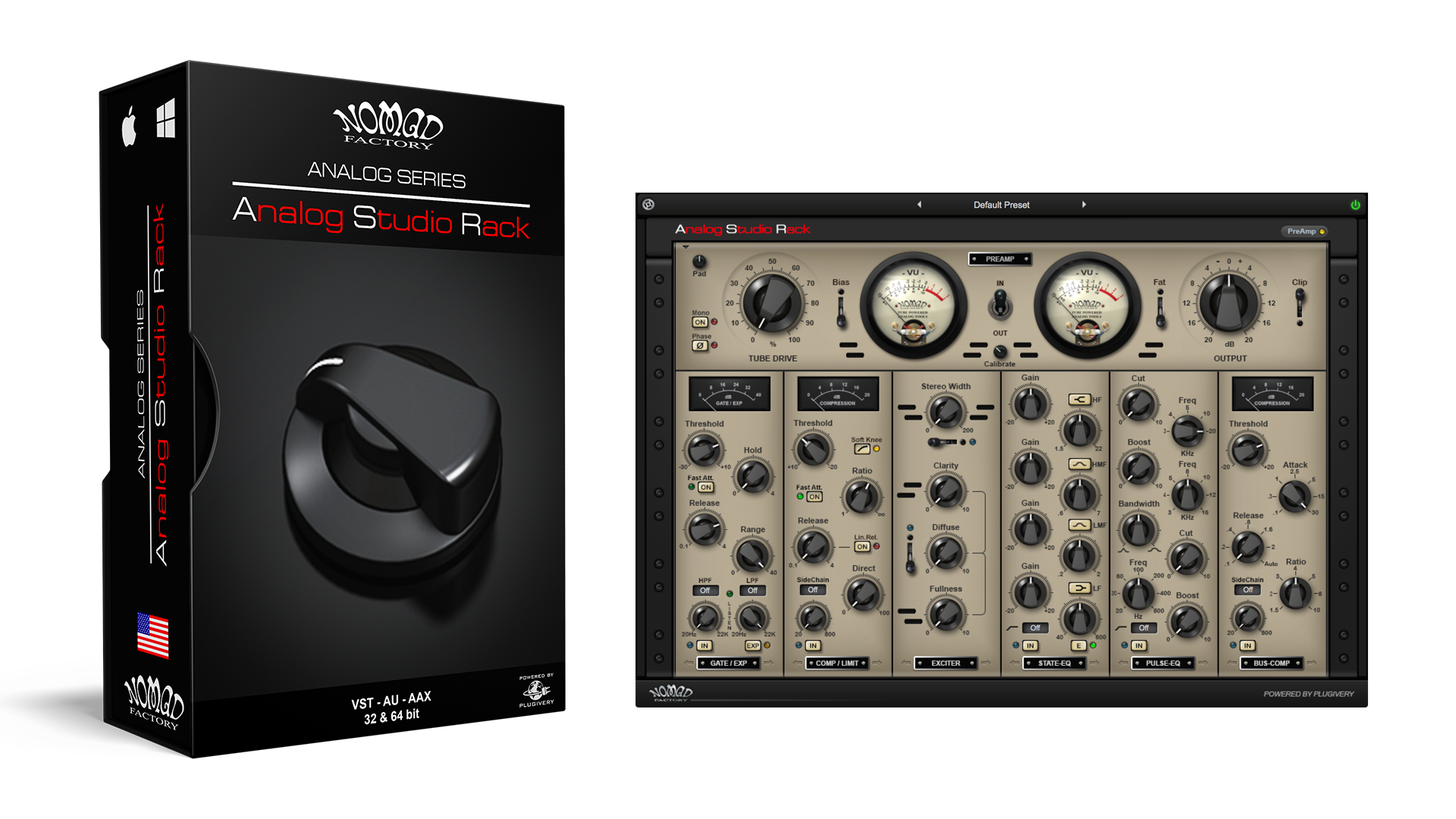 Analog Studio Rack