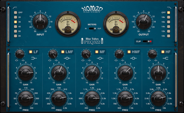 Blue Tubes Equalizer PEQ322