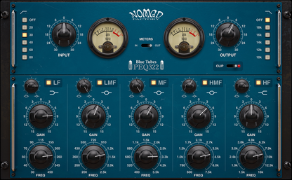 Blue Tubes Equalizer PEQ322