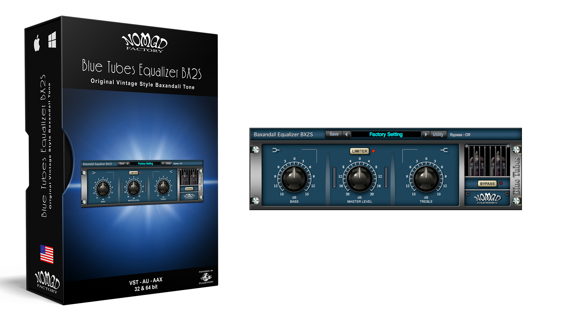 Blue Tubes Equalizer BX2S