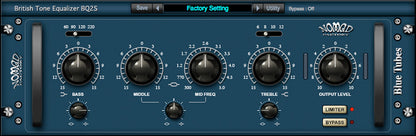Blue Tubes Equalizer BQ2S