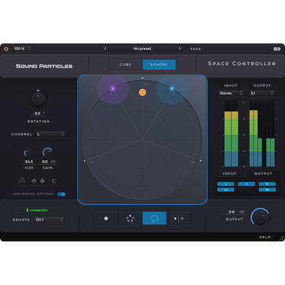 Space Controller setup