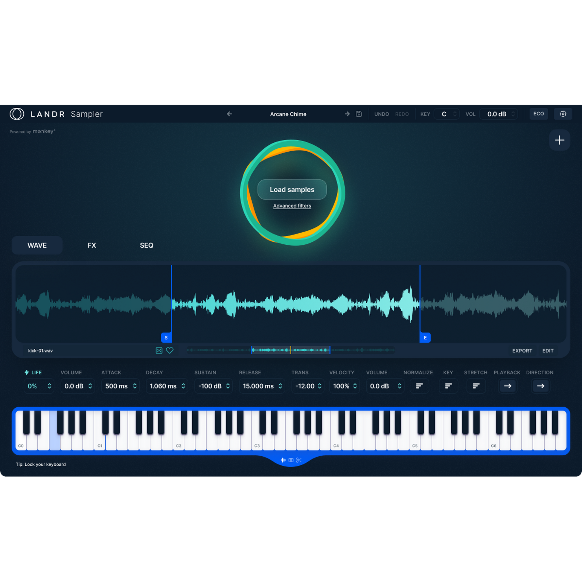 LANDR Sampler | LANDR