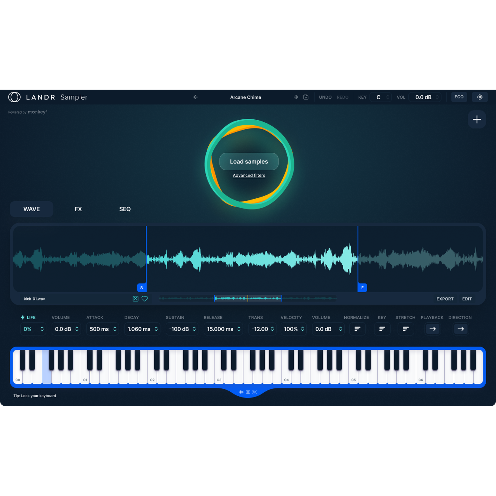 LANDR Sampler | LANDR