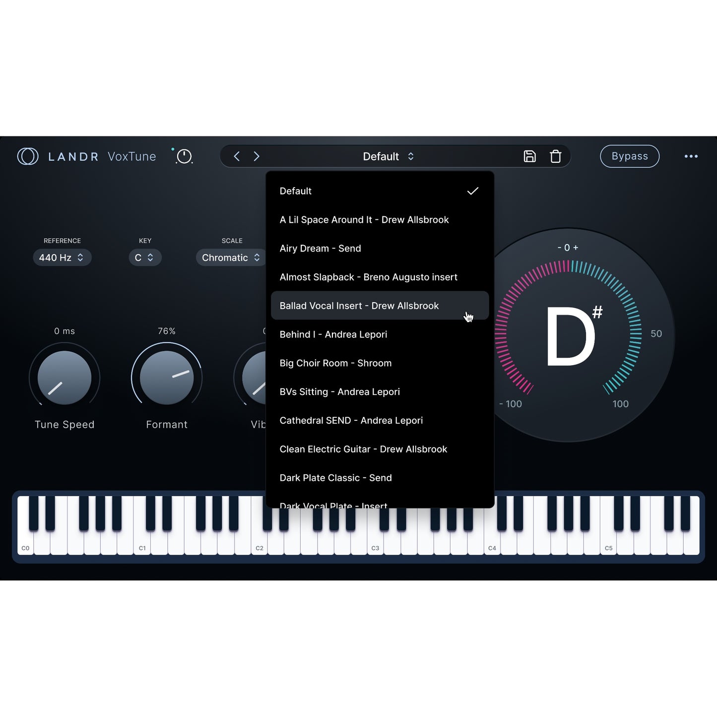LANDR VoxTune | LANDR