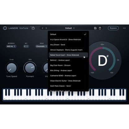 LANDR VoxTune | LANDR