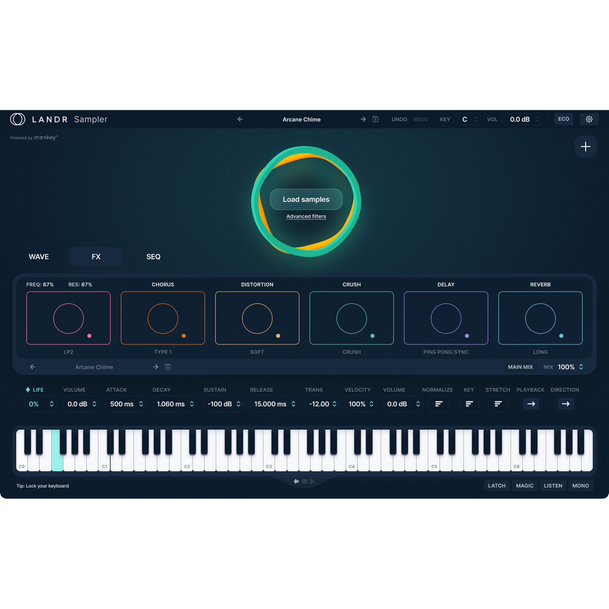 LANDR Sampler | LANDR