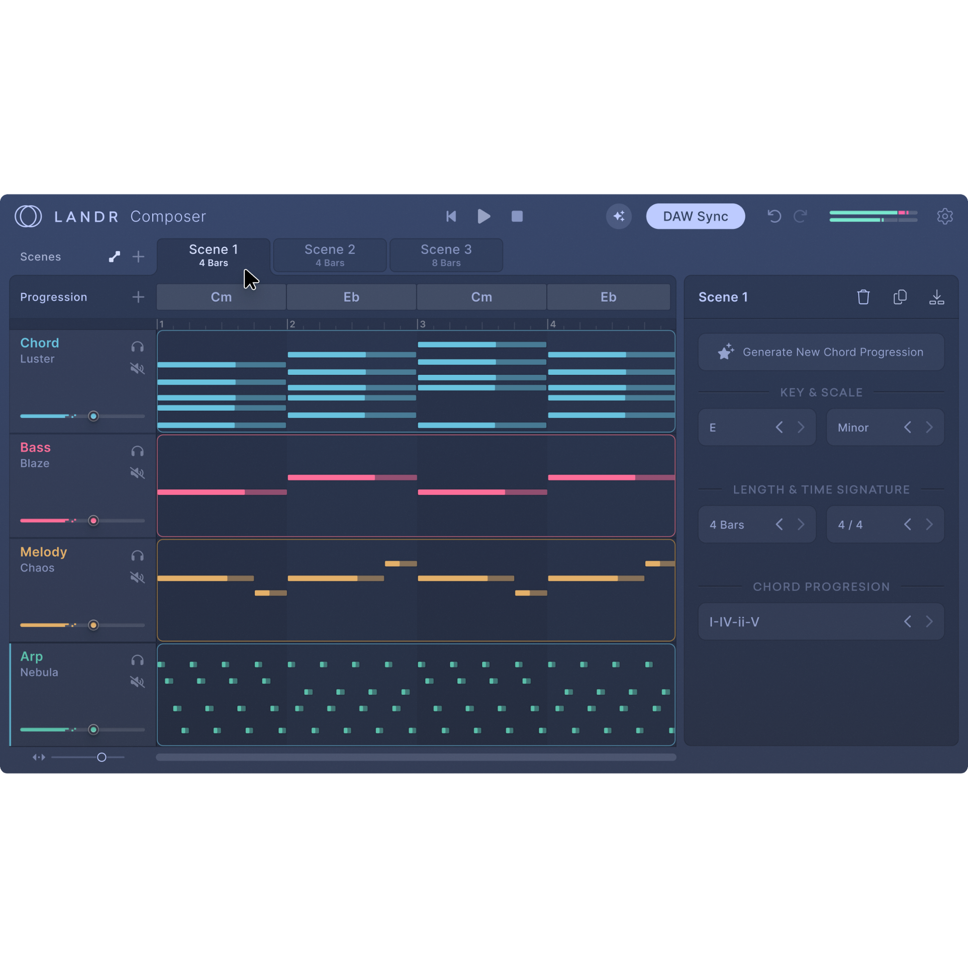 LANDR Composer | LANDR
