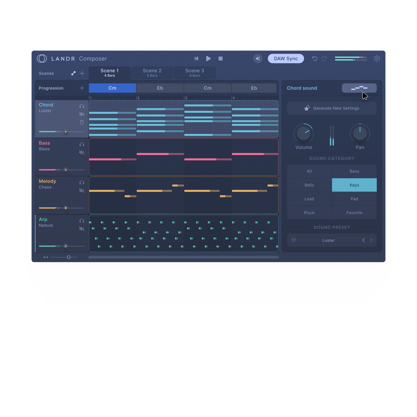 LANDR Composer | LANDR