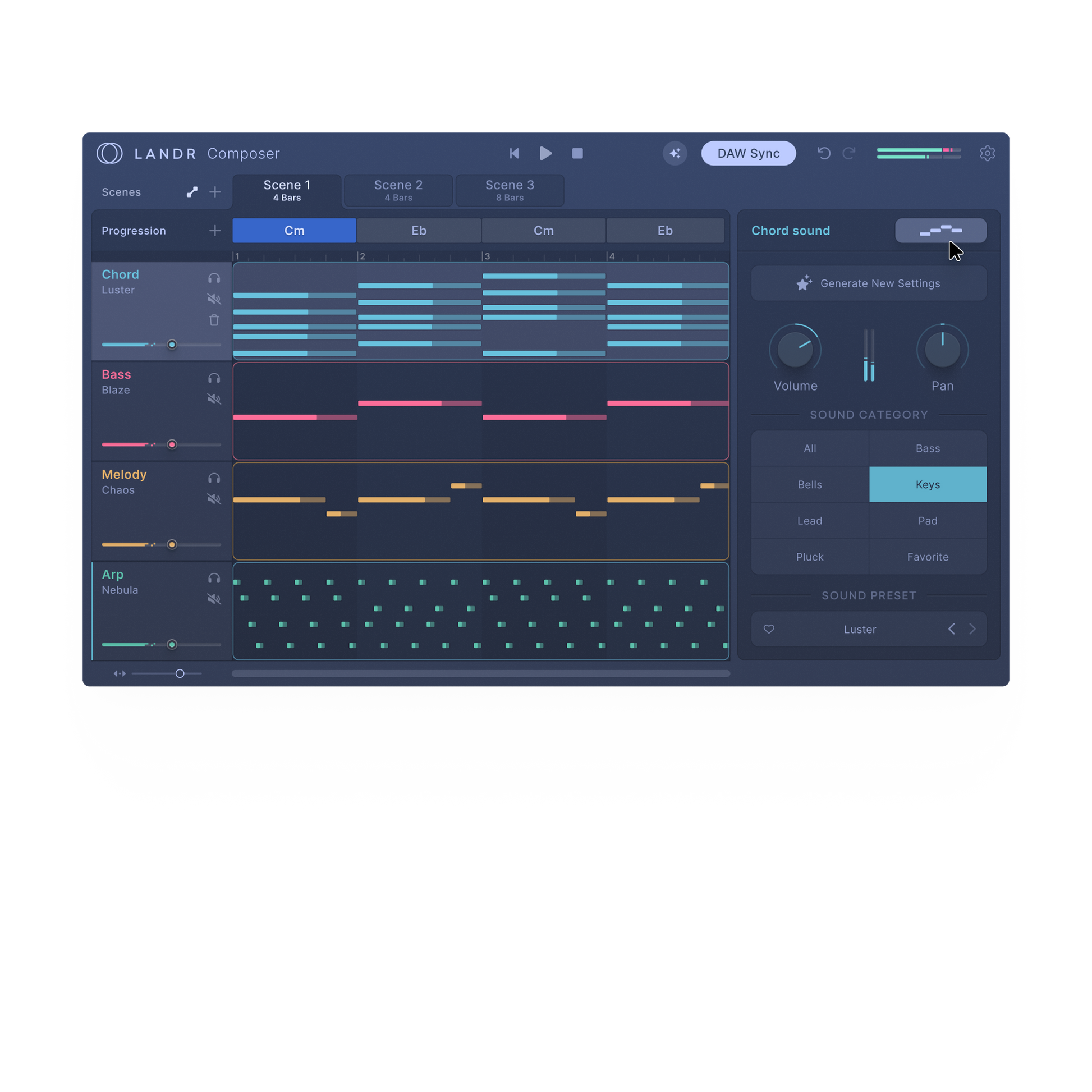 LANDR Composer | LANDR