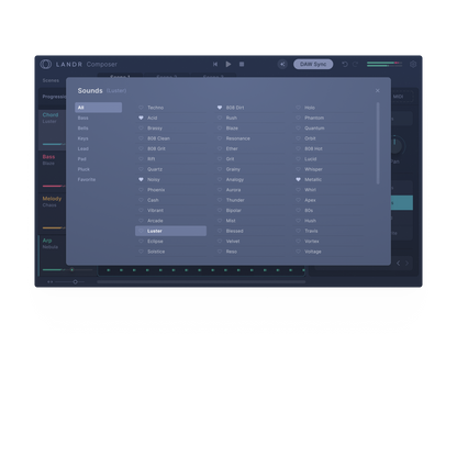 LANDR Composer | LANDR