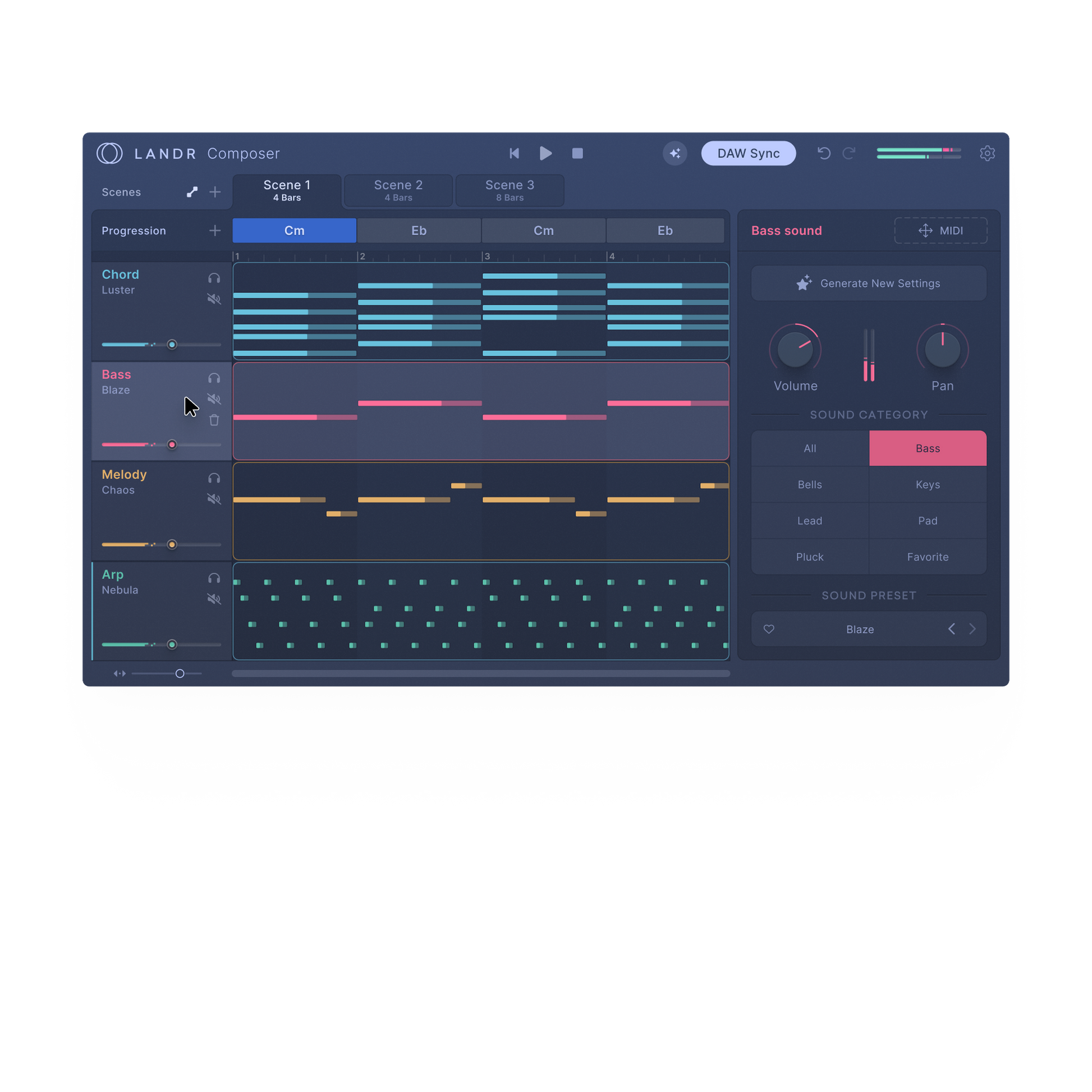 LANDR Composer | LANDR