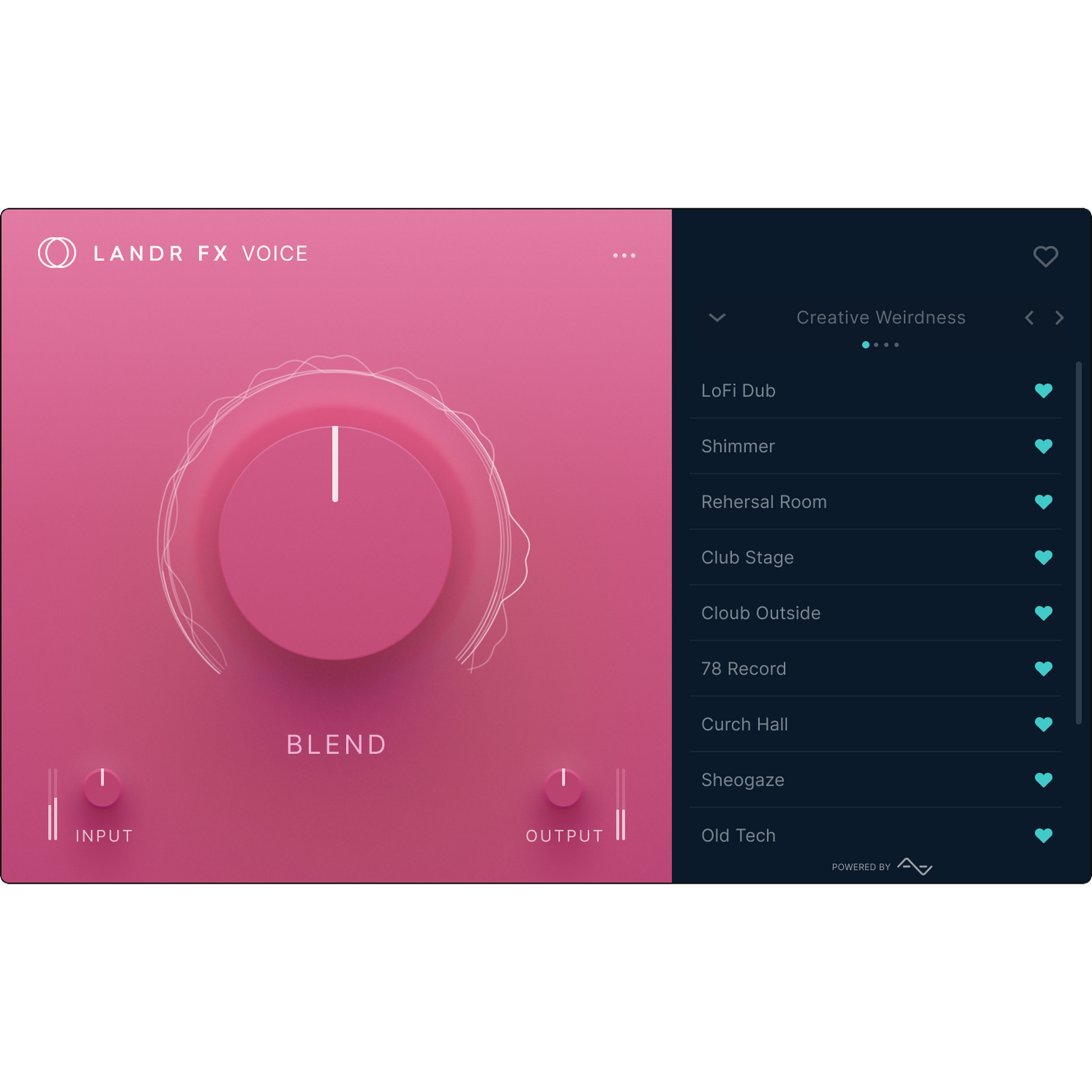 LANDR FX Voice | LANDR