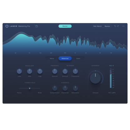LANDR Mastering Plugin PRO | LANDR