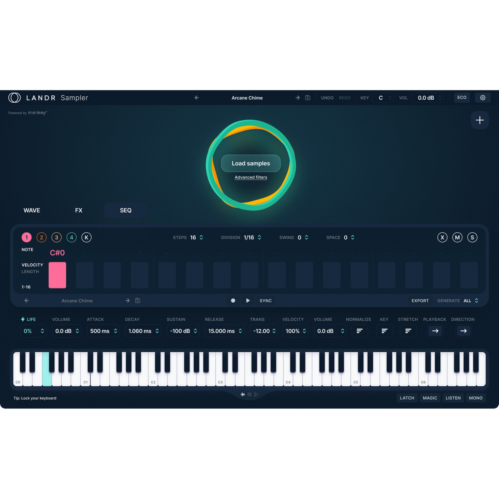 LANDR Sampler | LANDR