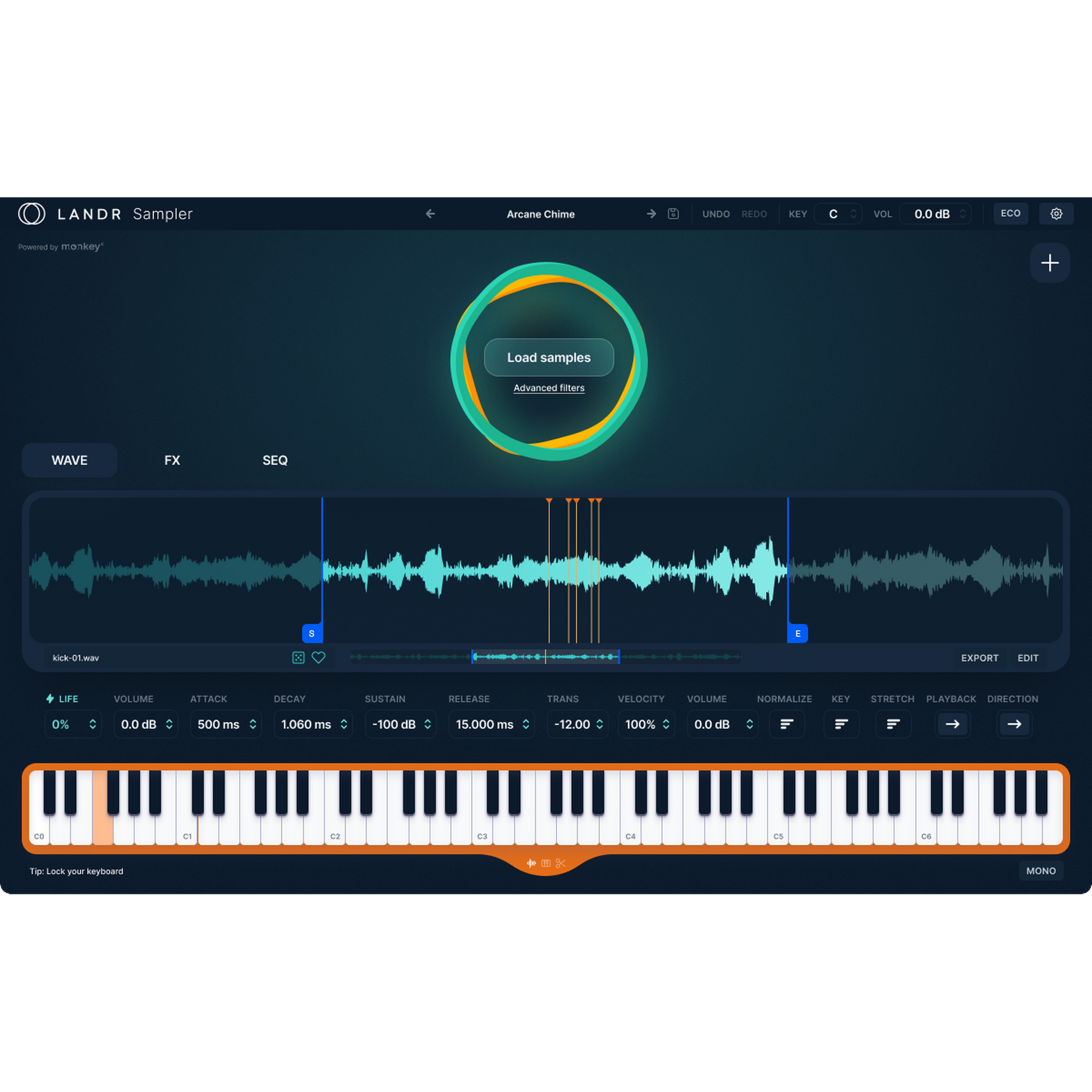 LANDR Sampler | LANDR