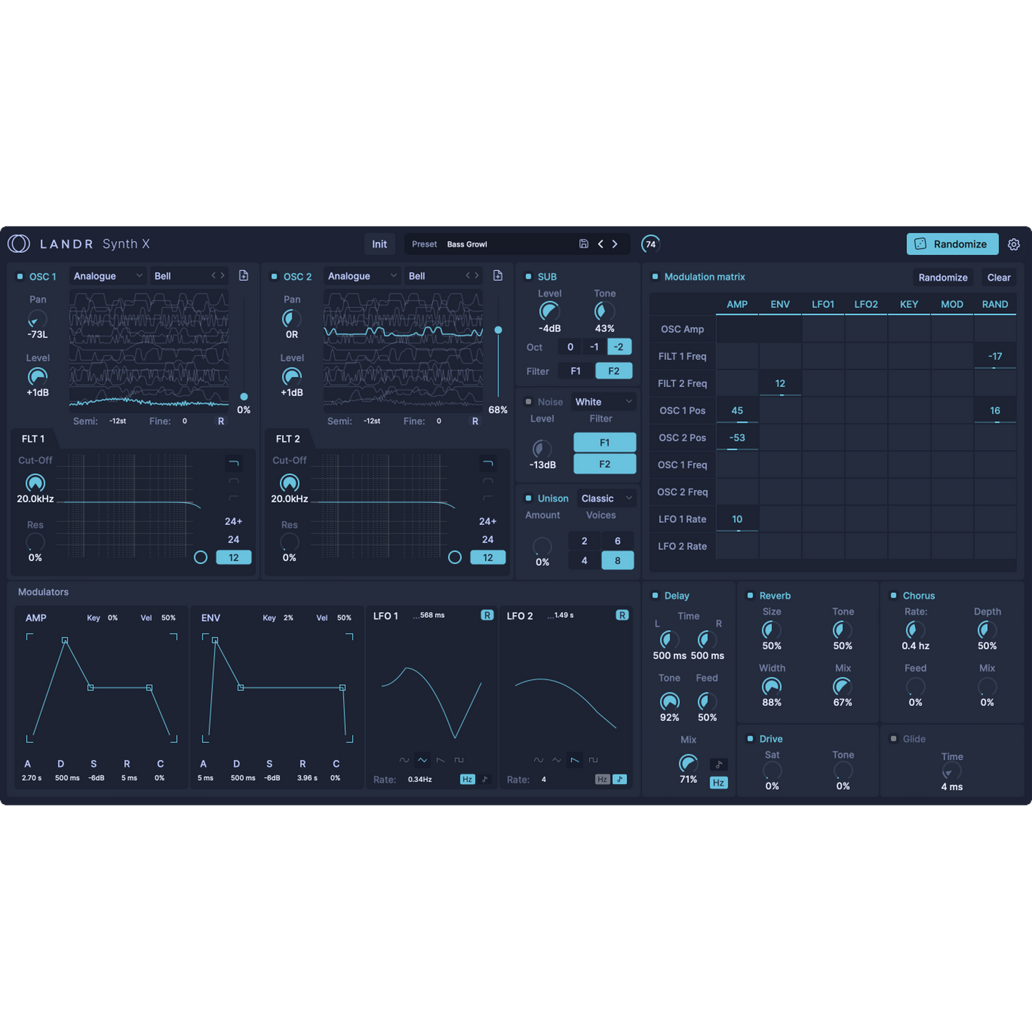 LANDR Synth X | LANDR
