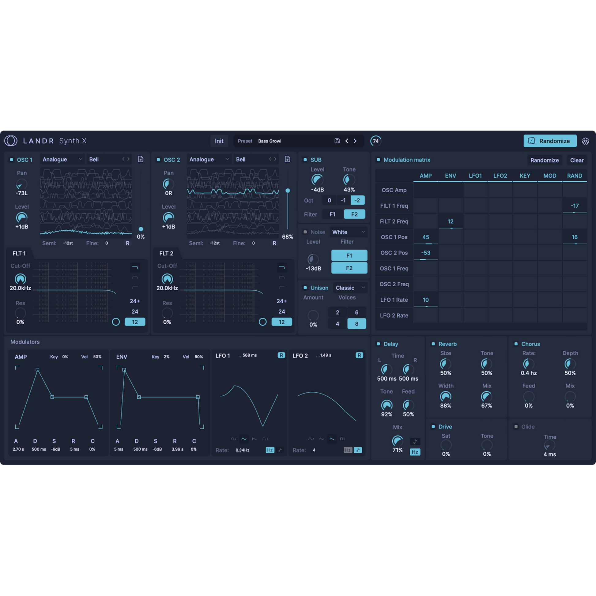 LANDR Synth X | LANDR