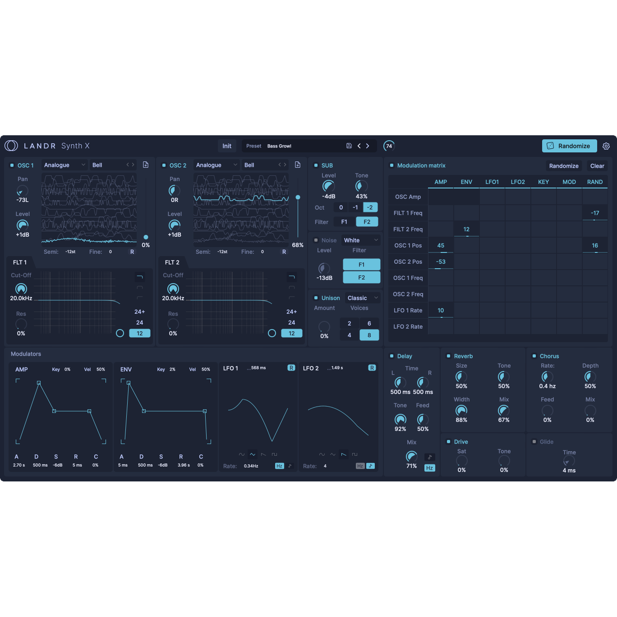 LANDR Synth X | LANDR