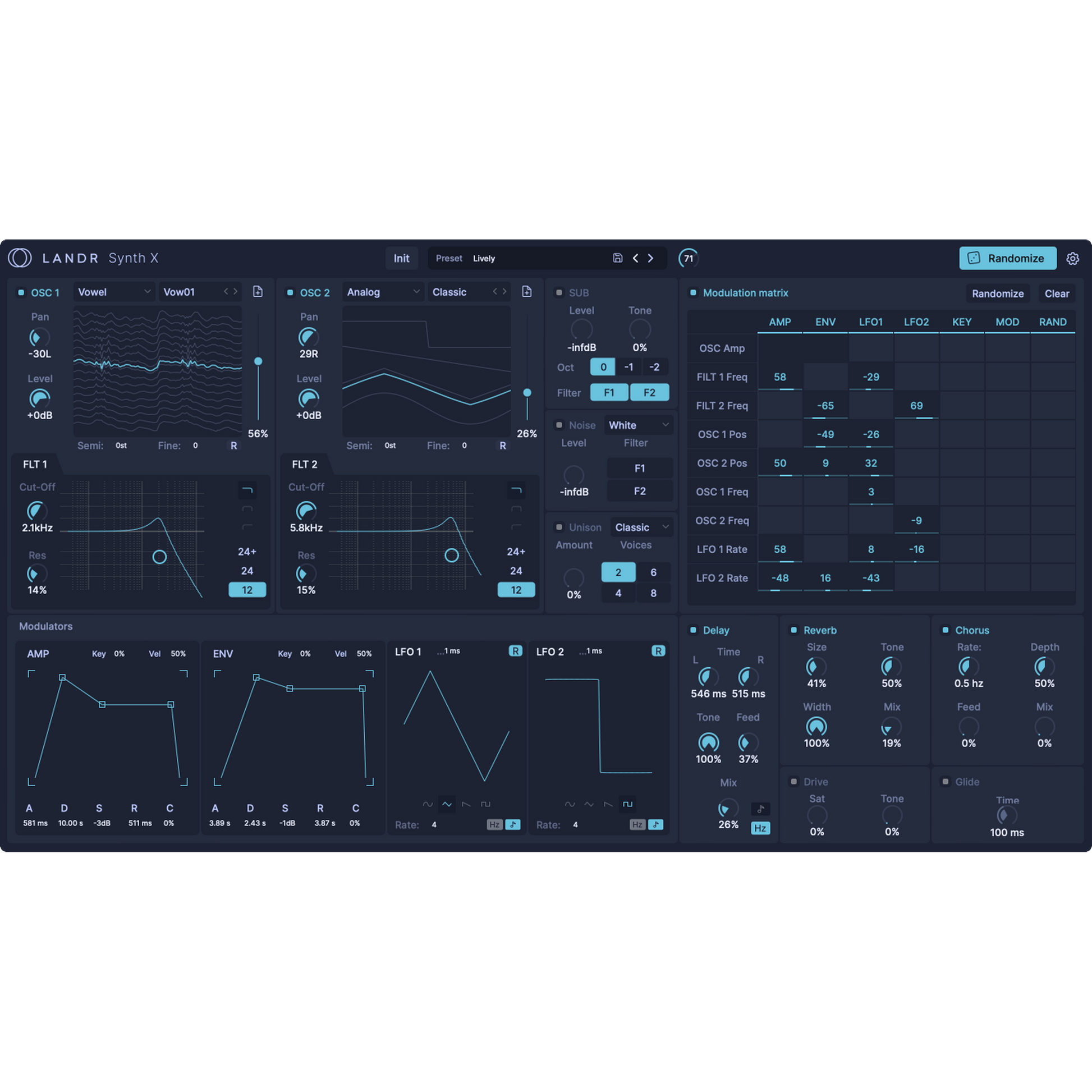 LANDR Synth X | LANDR