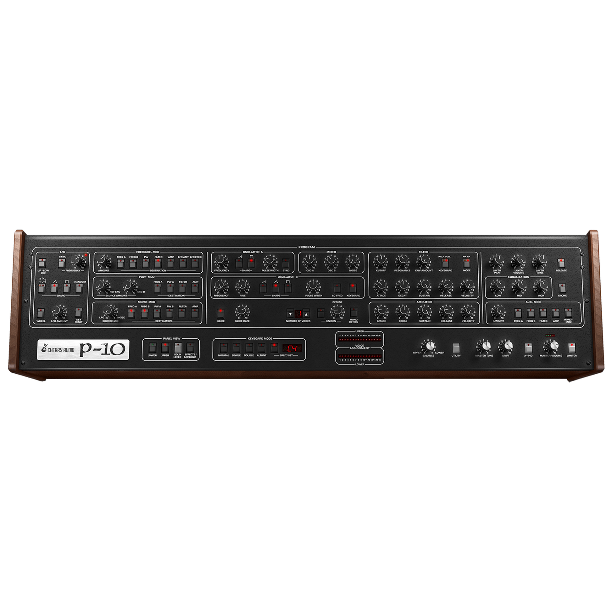 P-10 Synthesizer settings