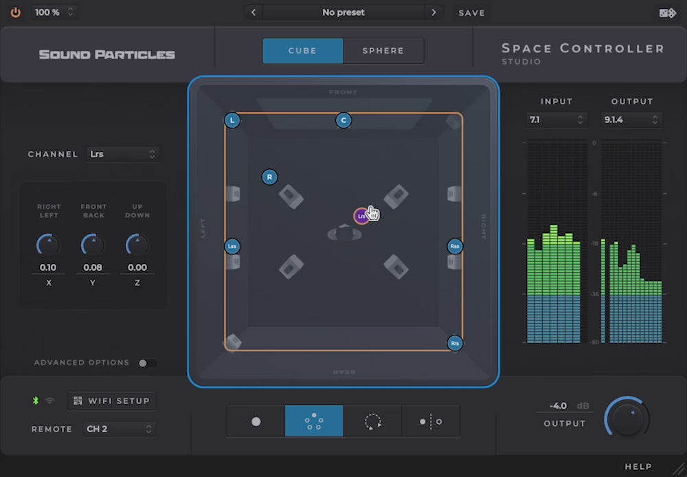 Space Controller video