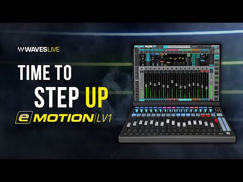 Waves eMotion LV1 Live Mixer – 32 St Ch.